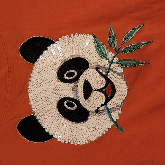 Bob Mackie Panda Tshirt L - Picture 2 of 3